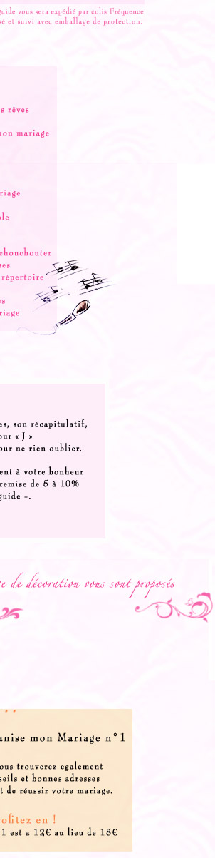 Le guide j'organise mon mariage